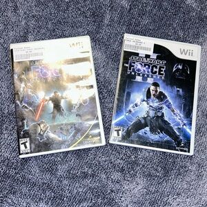 Star Wars games (2) for Wii
